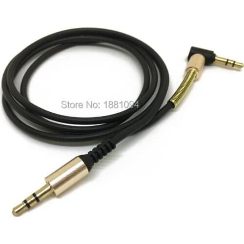 1000pcs/lot Universal Audio Cable 3.5mm Jack Male to Male Plug Stereo Audio AUX Cable for Smartphone