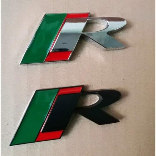 50X 3D Metal Car Sticker Emblem Auto Badge Decal For Jaguar R Logo X-TYPE F-TYPE S-TYPE XE XF XJ XK XJR XFR Car Accessories