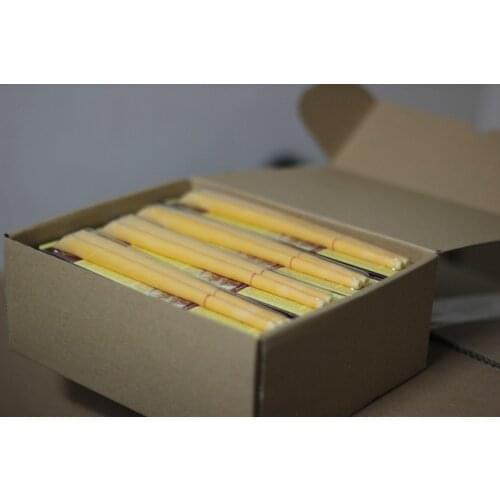 51 pairs/lot,Chamomile natural trumpet beewax ear candle with protective disc,Without Burning Smoke +CE approval,freeshipping