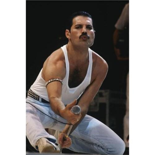 5D Diamond Painting Cross Stitch Queen Band Freddie Mercury DIY Diamond Mosaic Embroidery Rhinestones Pictures Home Decor Gift