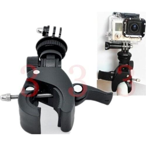 For Gopro Motorcycle Bike Bicycle Handlebar Tripod Adapter Holder Mount For Gopro Hero 6 5 4 Session 3 3+ 2 SJ6000 Sport Camera