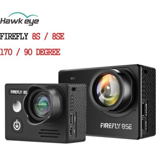 Hawkeye Firefly 8se / 8s 4k 90 Degree / 170 Degree Screen Wifi Fpv Action Camera Sports Cam Recording For Shooting Drone Part