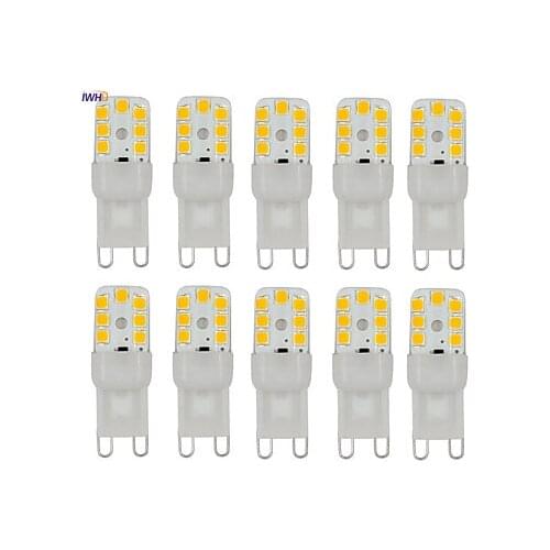 IWHD 2W 2W 100-150lm G9 LED Bulb G9 220V 14xSMD3528 LED Lamp G9 220V Warm White White 110V-220V