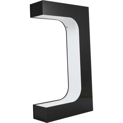 Netic Floating Shoes Display Stand and Shop Display for Shoes Fancy Sever Shoes Display Unit Black