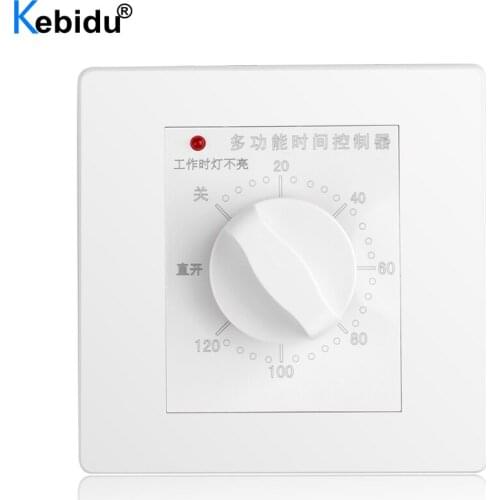 Mechanical Timer Switch AC 220V 30/60/120 Minutes Intelligent Timer Switch Controller Countdown High Power Timing Control Tools