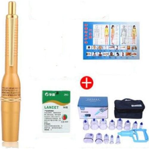 Santou blood collection pen point needling needle cupping cupping puncture for medical painless blood-letting pen blood-draining