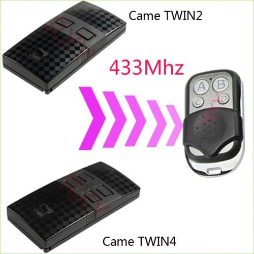 CAME TWIN2 TWIN4 433.92MHz remote control garage door remote control came remotes