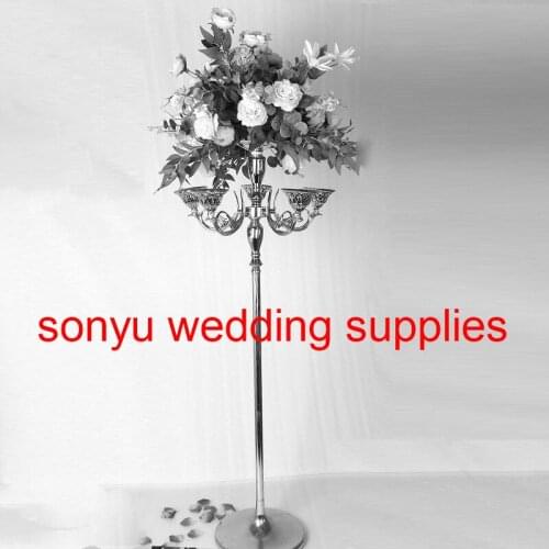 About 25 days sent order )wedding Table decoration Wedding flower stand T-Stage road lead column for wedding stage sonyu00019
