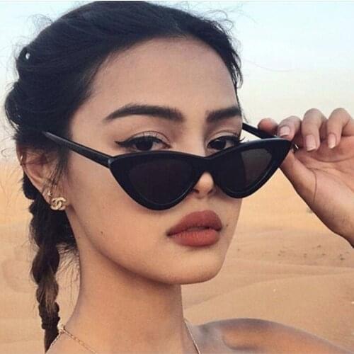 Vintage Fashion Cat Eye Sunglasses Retro Women Sunglasses Men Eyeglasses Triangular Sun Glasses Oculos feminino UV400 Eyewear