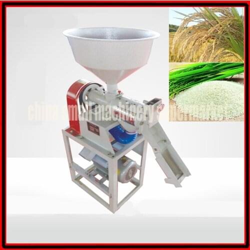 Factory price Agricultural rice mill machine grain rice scourer machine Polishing machine grain huller electric rice husker