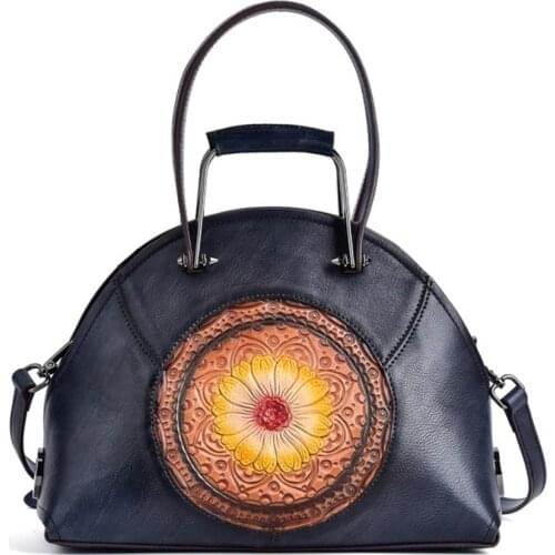 Women Handbag Genuine Leather Handmade Bag,Vintage Top tote Shoulder Bags Handbag Crossbody Bags 2021 Fashine New Style