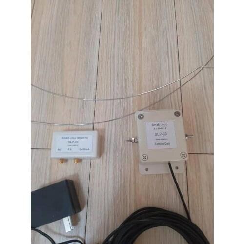 1PC SLP-30 Small loop antenna 100KHz-30MHz Active small loop antenna for short-wave HAM audio