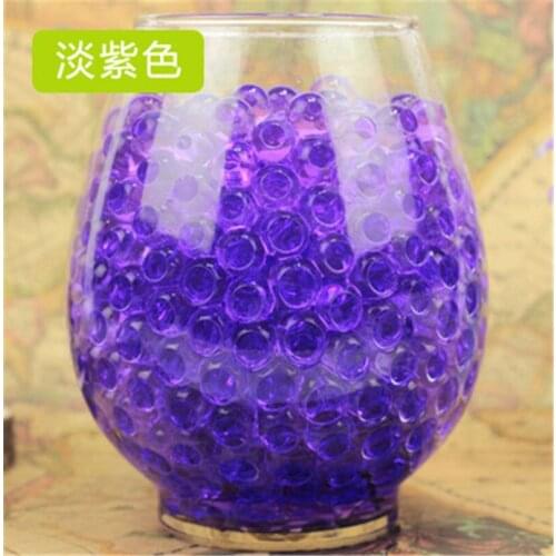 10000pcs/bag Crystal Soil Hydrogel Gel Polymer Water Beads Flower/Wedding/Decoration Growing Water Balls Home Decor