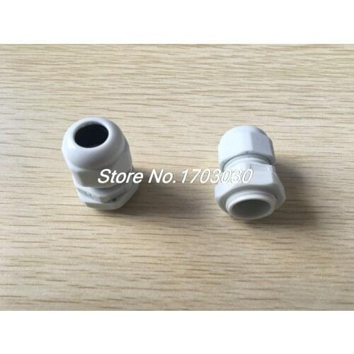 5Pcs Waterproof Gland Connector PG21 w Nut for 13-18mm Dia Cable Wire