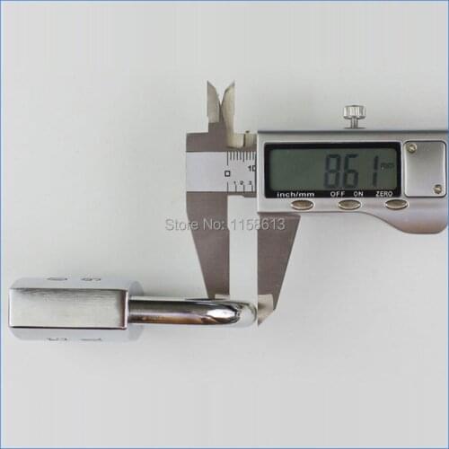 5 pieces 50mm popularly used keyed differently chrome plated wooden cabinet padlock