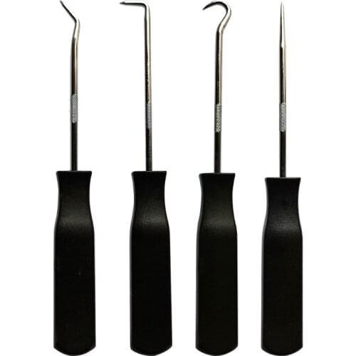 Hot Sale 4Pcs 135mm Car Auto Vehicle Oil Seal Screwdrivers Set O-Ring Seal Gasket Puller Remover Pick Hooks Tools Wholesale