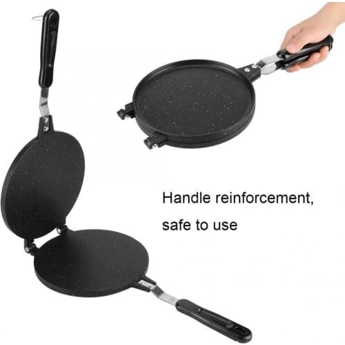 Non-stick Waffle Pot Frying Pan Mini Aluminum Waffles Maker Egg Roll Maker Ice Cream Cone Maker Breakfast Cake Baking Tray