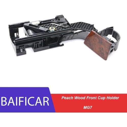 Baificar Brand New Genuine Peach Wood Front Cup Holder For MG7