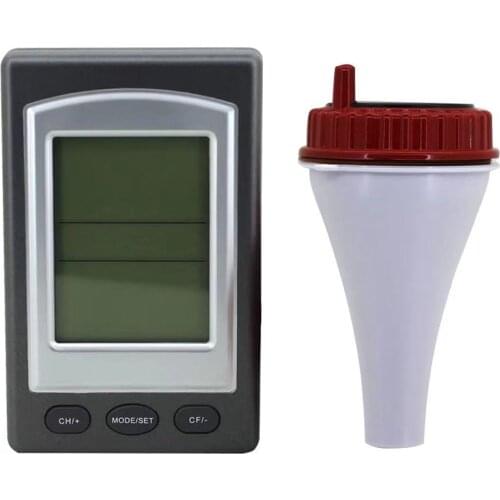 Pool Thermometer Digital LCD DisplaySolar Powered Wireless Pool Thermometer Swim Pond Tub Floats Temperature Meter
