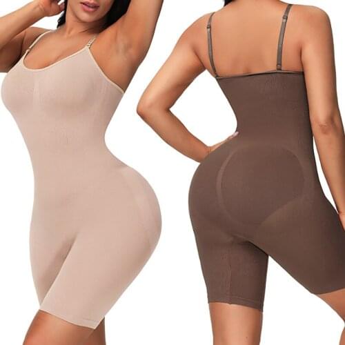 Seamless Body Shapewear Women One-Piece Underwear Female High Elasticity Bodysuit Belly-Sculpting Hip Lift Corset Lingerie