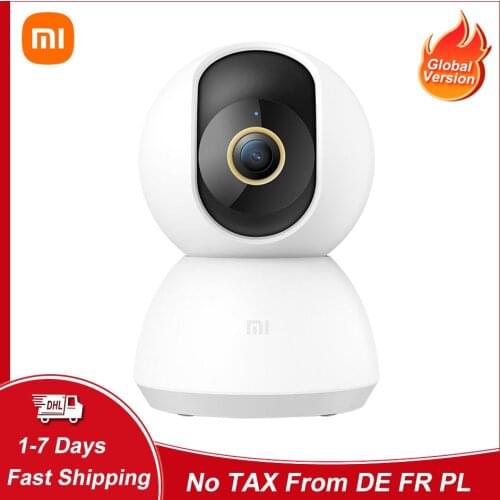Global Version Xiaomi Mijia Smart IP Camera 2K 1296P 360 Angle Baby Monitor Night Vision AI Human Detection HD Security Monitor