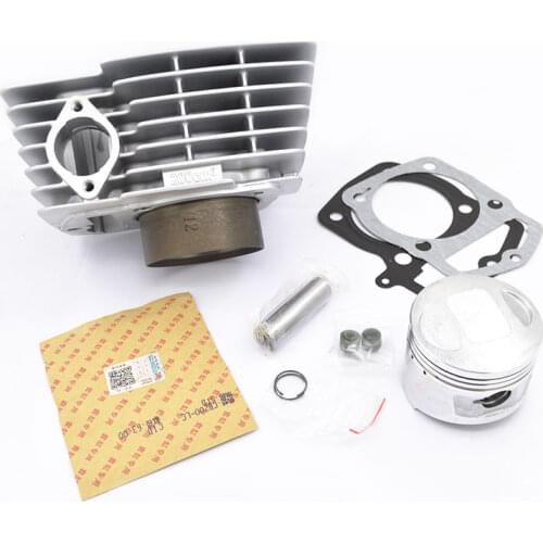 Motorcycle Cylinder Piston Ring Gasket Kit 63mm Bore for Loncin CB200 CB 200 200cc Off Road Dirt Bike KAYO CQR Engine Spare Part
