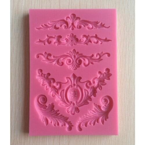 Little Flower Silicone Mold Sugar Paste 3D DIY Fondant Cake Decor Tool Lace Sugarpaste Chocolate Mould Kitchen Cake Tools