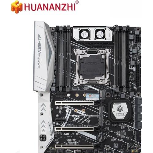 HUANANZHI X99-TF X99 Motherboard Support DDR3 DDR4 RECC NON-ECC Intel XEON E5 LGA2011-3 All Series memory NVME USB3.0 ATX
