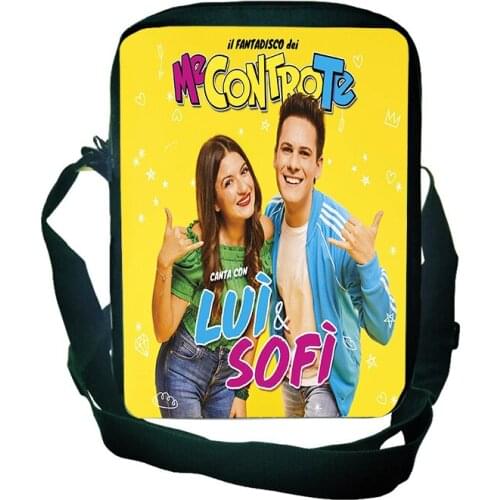 Me contro Te Cartoon Kids 3D Shoulder Bags Shopping School Traveling Party Crossbody Bags Gift Children Stationery Bag Handbag