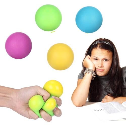 Stress Ball Slow Rising Toy Stress Soft Squeeze Toys For Children Slow Rising Relieves Antistress Anxiety Kids Toys Gifts
