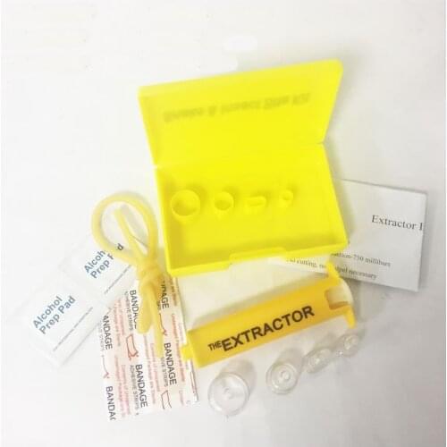 Outdoor Snake Insect Wasps Bite Venom Extractor Kit Emergency Wound Treatment For Home Outdoor Camp First Aid Kit Dropshipping