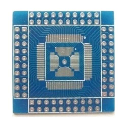 QFN / QFP / TQFP / LQFP 16-80 feet to DIP / double-sided adapter board / ad9854 available QFP80