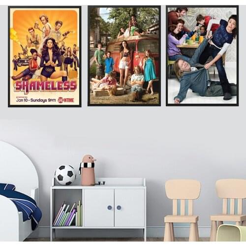 High Definition Printing Series Shameless Movie Classic Poster Quality Canvas Painting Art Home Bedroom Living Sofa Wall Decor