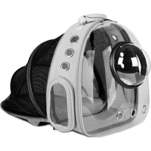 Cat Carrier Bag Expandable Pet Backpack Portable Pet Puppy Traveling Outdoor Backpack Transporter Conveyor Cats Bag Pet Supplie