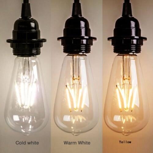 LED Bulb E27 220V 2W 4W 6W 8W LED Glass Bulb Retro Vintage Led Filament Incandescent Ampoule Bulbs