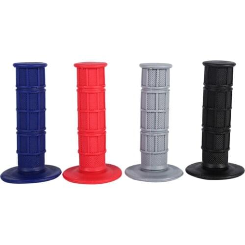 1 Pair 22mm 7/8" Handle Bar Hand Grips Silicone Soft For Pit Dirt Bike Motorcycle Accessories Motocicleta Blue/Red/Gray/Black