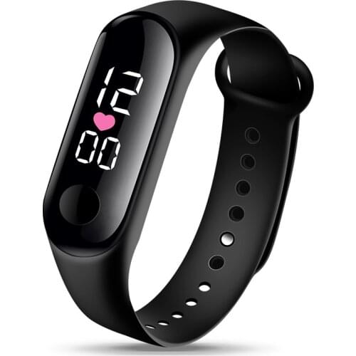 2020 Sport LED Digital Watch Women Men Silicone Waterproof Womens Wristwatch Rectangle Electronic Watch Clock reloj mujer