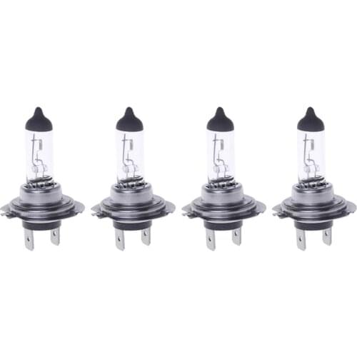 4PC H7 55w 12v Bulb 4000k H7 px26d 55w Fog Lamp Parking Clear Light Car Styling Light Source Auto