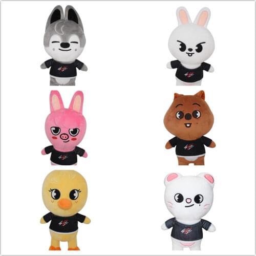 8 pcs Skzoo Stray Kids Plush Skzoo Plushie Stray Kuds Korean Group Skzoo Plush Toy Pig Stuffed Animal Adults Fans Hobby Kawaii