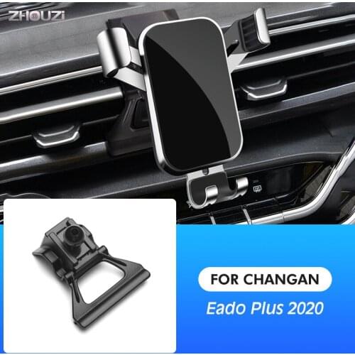 Car Mobile Phone Holder For Changan Eado Plus 2020 Air Vent Clip Mounts Stand GPS Gravity Navigation Bracket Car Accessories