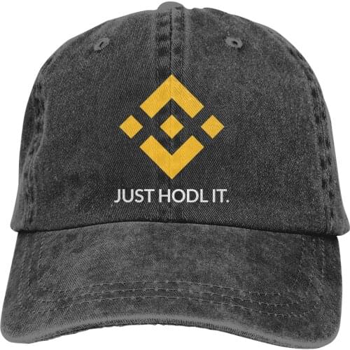 Binance Coin Crypto Miners Multicolor Hat Peaked Womens Cap BNB Hodl Personalized Visor Protection Hats