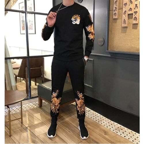 Brand Casual Men Sweatshirt Male Tracksuit Man Leisure Outwear Tracksuit Sets asian Size