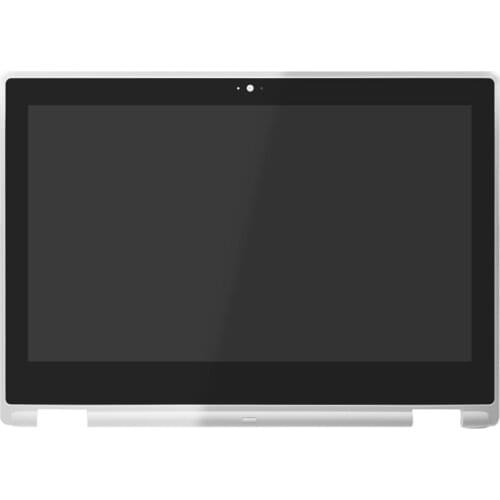 11.6" HD LED LCD Touchscreen Digitizer Assembly With Bezel for Acer Chromebook R11 CB5-132T-C4LB CB5-132T N15Q8 Black White