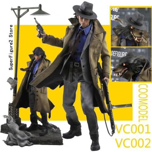 COOMODEL W VC001 VC002 Vice City Detective Full Set Action Figure Collectible In Stock 1/6 Scale Accessory Model for Fans Gifts