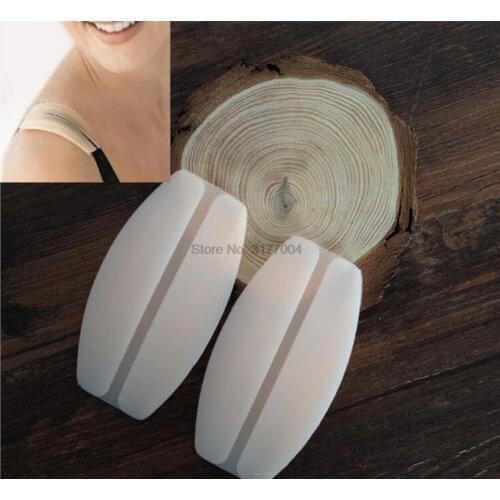 DHL 500pair Bra Strap Decompression Shoulder Pads Underwear Anti-Slip Shoulder Pad DIY Apparel Sewing Fabric Crafts Accessories