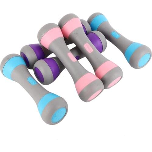 Household indoor yoga exercise aerobics dedicated 4 kg children and ladies holding adjustable fitness dumbbells