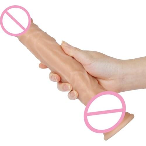 255mm Huge Long Realistic Penis Big Dildo Soft Dick Dildo with Suction Cup Vaginal Masturbator Adult Sex Toys for Women Sex Shop