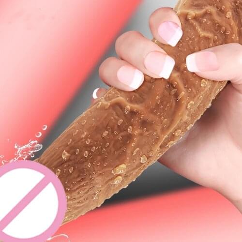 Dildo Realistic Penis Female Masturbation Erotic Toys for Adult Sex Toys for Woman Soft Dildo Realistic Suction Cup Male Dick