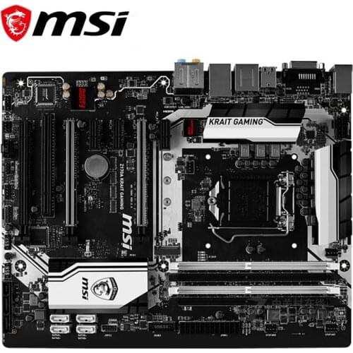 For MSI Z170A KRAIT GAMING Motherboard LGA 1151 DDR4 For Intel Z170 Z170M Desktop Mainboard SATA III USB3.0 PCI-E X16 3.0 Used