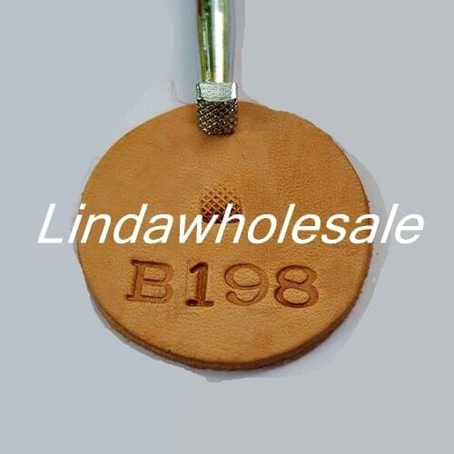 Leather carving printing tools coarse mesh edged B198/B702/B701,leather tools